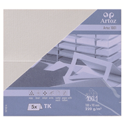 1001 Pkg 5 Tischk. ivory