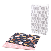 Sacs en papier light coral assortis