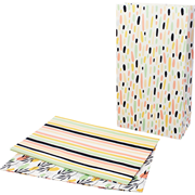 Sacs en papier multicolor assortis