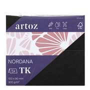 Nordana emb. 5 cart./table black glow