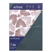 Nordana Pkg5 Karte A6 petrol glow