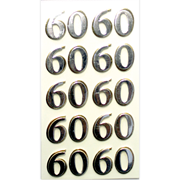 A-W: 60 or/argent