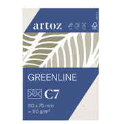 Green Line emb. 5 envel. <C7 tort.