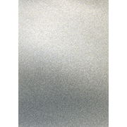 Glitter Papier silber