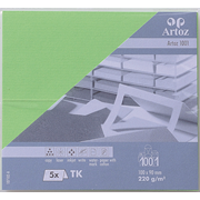 1001 Pkg 5 Tischk. birkengrün