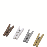 Pinces à linge en bois, petites assortis