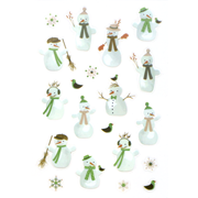 Sticker Transp. Schneemann