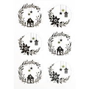 Sticker Transp. Wintermotiv
