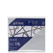 Glaze emb. 5 cart./table gold shine