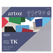 1001 Pkg 5 Tischk. lichtgrau