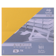 1001 Pkg 5 Tischk. sonnengelb