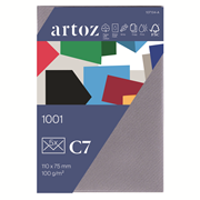 1001 Pkg 5 Kuverts C7 graphit