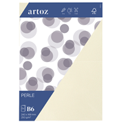 Perle emb. 5 cart. B6 ivory