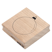 Tampon boule de Noël