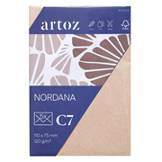 Nordana Pkg. 5 Kuverts C7 rose glow