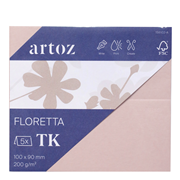 Floretta Pkg5 Tischk. l.rose