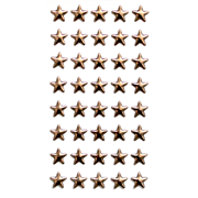 A-W: strass étoile cuivre