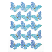 Sticker Transparent Schmetterling