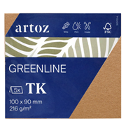 Greenline Pkg 5 Tischk. grocer kraft