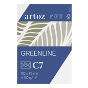 Green Line Pkg 5 Kuverts <C7 birch